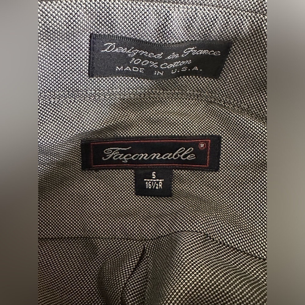 Faconnable button-down shirt - image 7